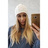 White women's hat K285