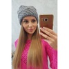 Dark gray women's hat K332