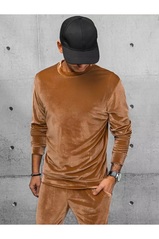 Men's brown jumper Dstreet BX5530