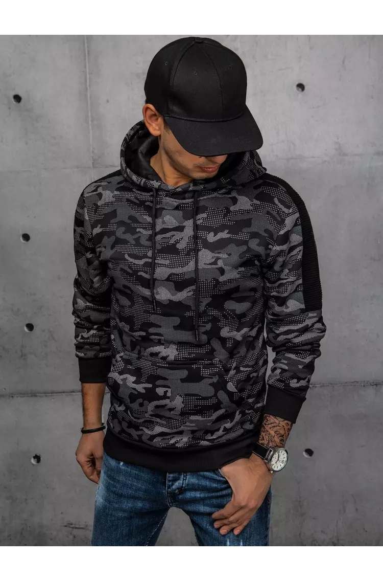 Men's black jumper Dstreet BX5546