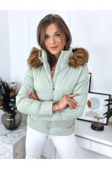 Women's quilted jacket GRETA green Dstreet