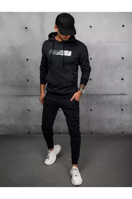 Black men's tracksuit Dstreet AX0694