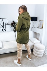 Women's parka jacket MINELLI green Dstreet TY3383