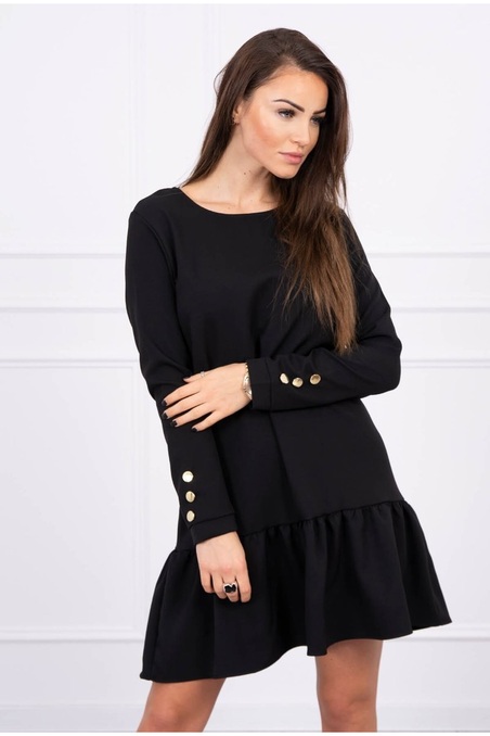 Black dress GR-66188J