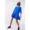 Blue dress GR-12220_COBALT