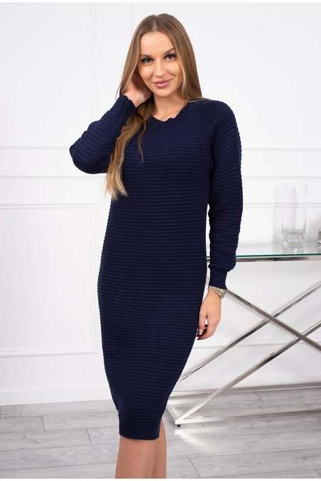 Dark blue dress KES-23779-2019-38