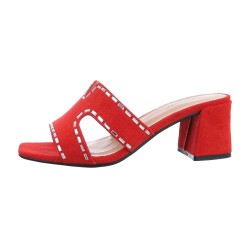 Damen Sandaletten - red-OK-39-red