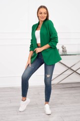 Green women's jacket 9709