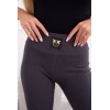 Graphite leggings with high waist KES-23870-9440