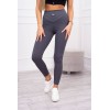 Graphite colored leggings KES-23924-9429