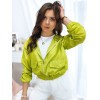 Women's bomber jacket LAROSA lime color Dstreet BY1170