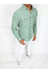 Men's Elegant Green Shirt Dstreet DX2377