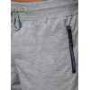 Men's light gray shorts Dstreet sx2197