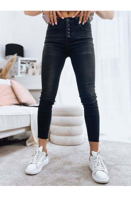 Women's jeans KAMELIA black Dstreet UY1381