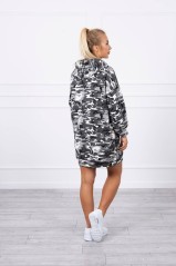 Camouflage dress with hood GR-9107