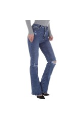 Blue women's jeans GR-KL-J-T141-4-blue