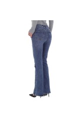 Blue women's jeans GR-KL-J-T141-4-blue