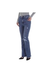 Blue women's jeans GR-KL-J-T141-4-blue