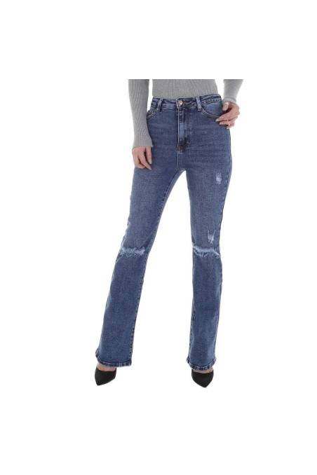 Blue women's jeans GR-KL-J-T141-4-blue