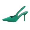 Damen High-Heel Pumps - green-PP-12-green