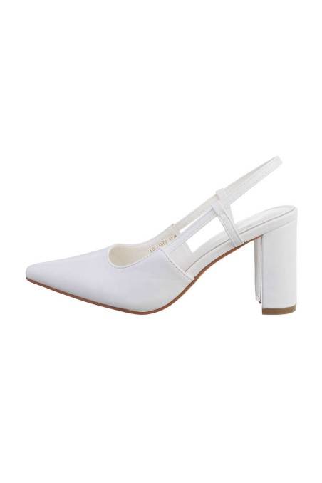 Damen Sandaletten - white-LOLA5050-white
