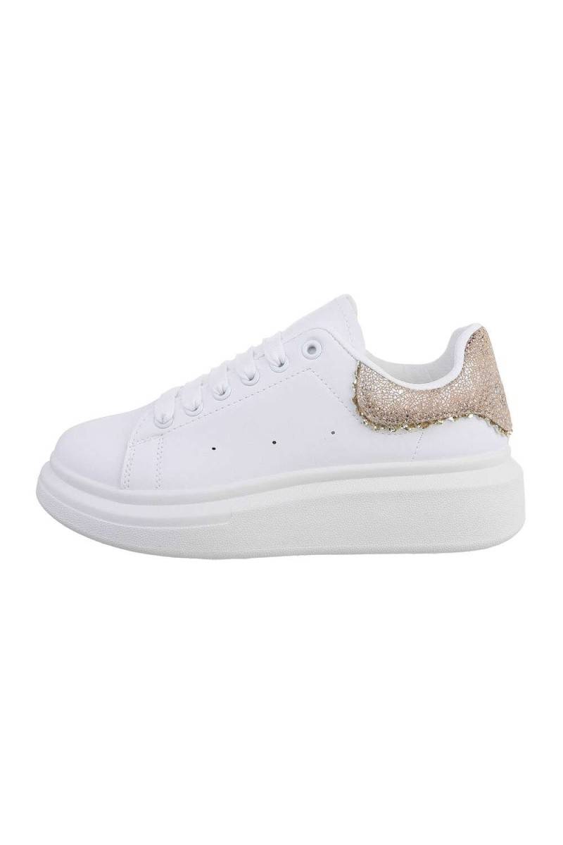 Damen Low-Sneakers - gold-RA41-gold