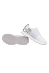 Damen Low-Sneakers - white-28673-white