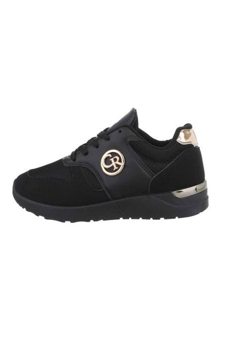 Damen Low-Sneakers - black-TA-237-black