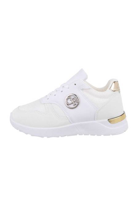 Damen Low-Sneakers - white-TA-237-white