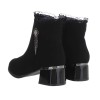 Damen High-Heel Stiefeletten - black-0-599-black