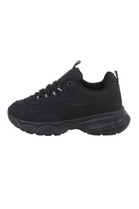 Damen Low-Sneakers - black-88-55-black