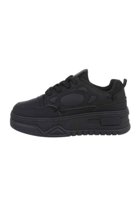 Damen Low-Sneakers - black-88-58-black