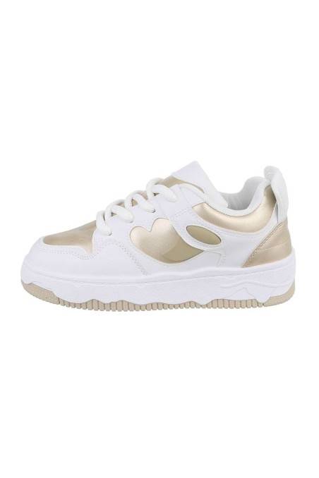 Damen Low-Sneakers - white-88-62-white