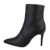 Damen High-Heel Stiefeletten - black-DES610P-black