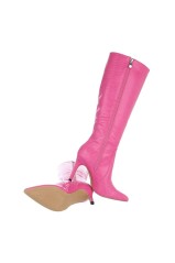 Damen High-Heel Stiefel - pink-LA260-pink