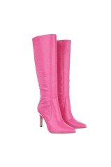 Damen High-Heel Stiefel - pink-LA260-pink