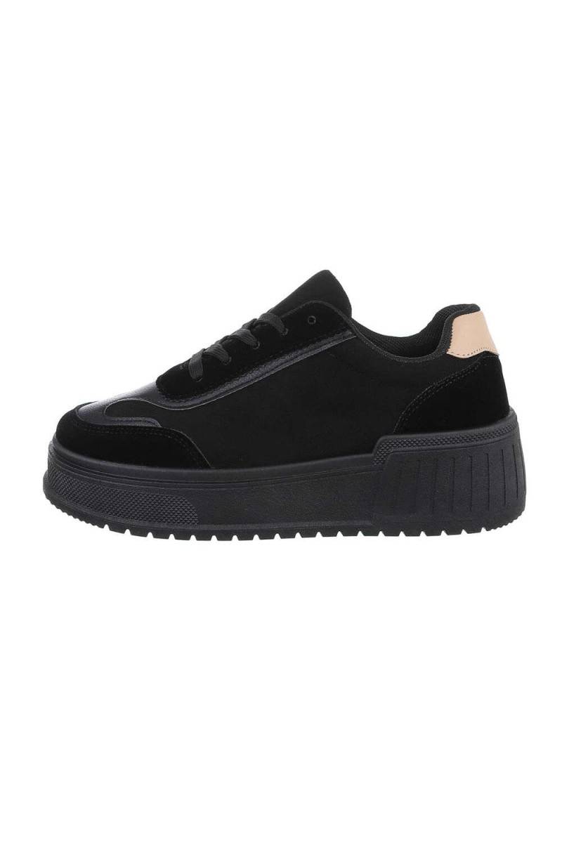 Damen Low-Sneakers - black-LM88-black