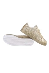 Damen Low-Sneakers - gold-LM90-gold