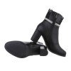 Damen High-Heel Stiefeletten - black-XJ-630-black