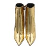 Damen High-Heel Stiefeletten - gold-5639-gold