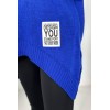 Vėžlio megztinis rugiagėlių mėlynos spalvos KES-26680-IT-13
