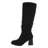 Damen High-Heel Stiefel - black-1644-black