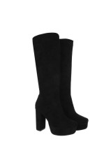 Damen High-Heel Stiefel - black-F11189-black