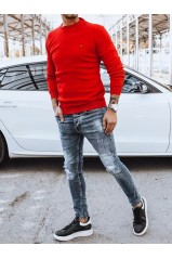 Men's Red Sweater Dstreet GR-wx1928