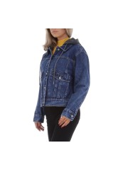 Blue short denim jacket for women GR-KL-L-5383-blue