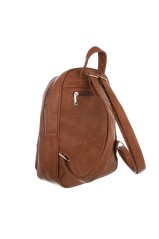 Brown women's backpack GR-TA-8235-118-cuoio