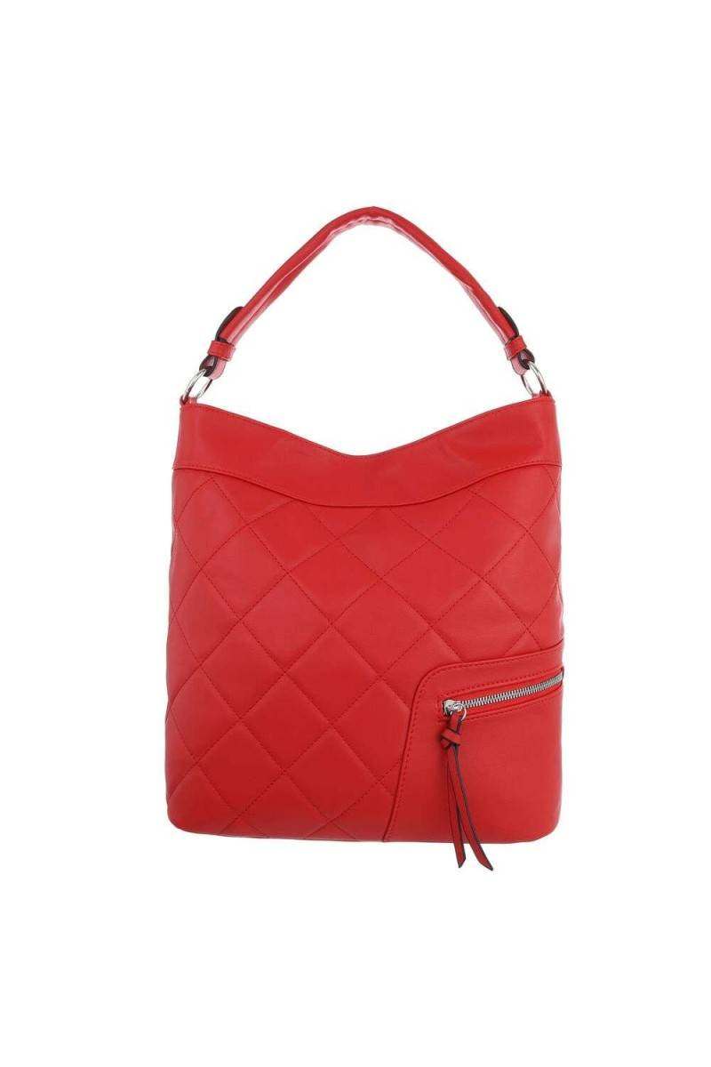 Red women's handbag TA-9740-139R