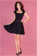 Black elegant sleeveless dress