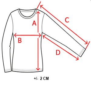 t-shirt-long-sleeve-measurements-